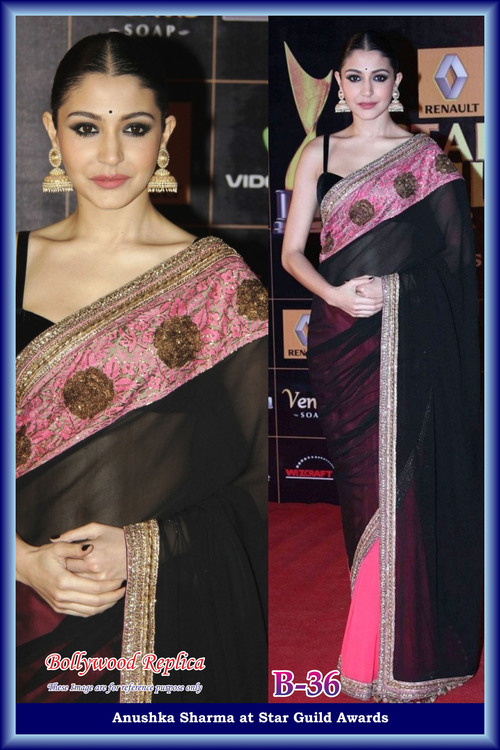 Anushka Sharma's Bollywood Replica Saree
