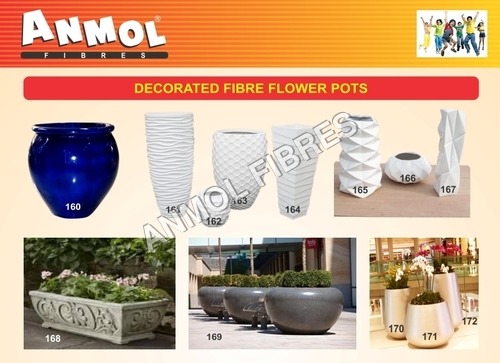 Fiber Flower pots