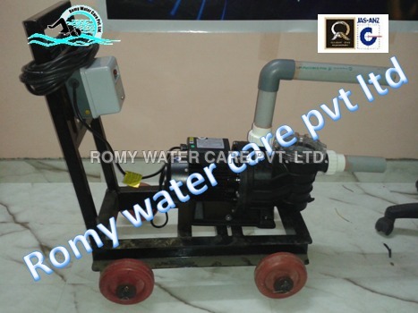 MS Trolley Mounted Suction Sweeper Suction Sweeping Machine