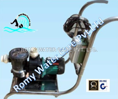 SS Trolley Mounted Suction Sweeper Suction Sweeping Machine