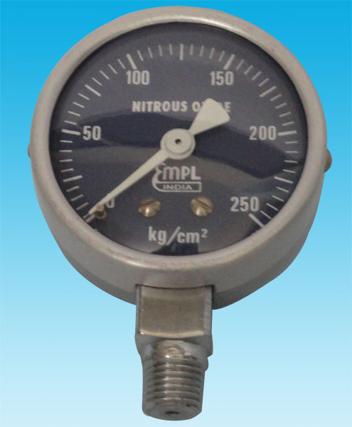 Contact gauge nitrous oxide (0-250Kg)