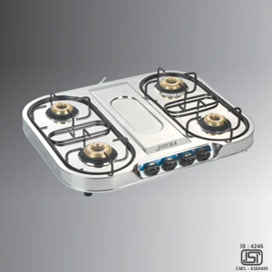 4 Burner SS Gas Stove
