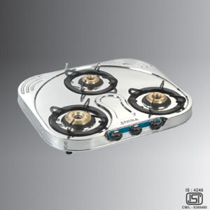 Durable 3B SS Gas Stove