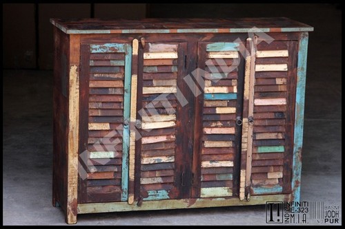 Handmade Reclaimed Wooden Cabinet