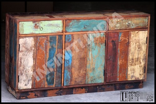 Handmade Reclaimed Wooden Sideboard
