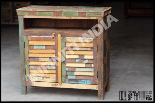 Handmade Reclaimed Wooden Cabinet