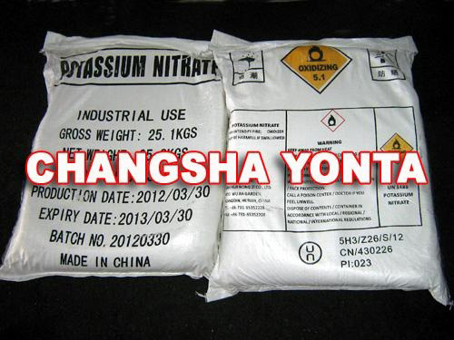 Potassium Nitrate By CHANGSHA YONTA INDUSTRY CO., LTD.