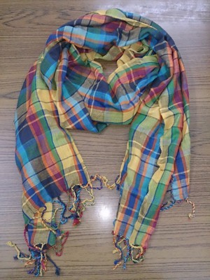 Multi Color Checks Scarves