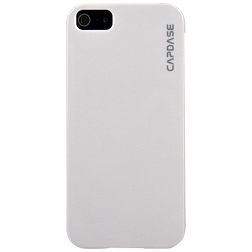 Capdase Karapace Jacket Pearl KPIH5-P102 for iPhone 5 - Plastic, 17 x 2 x 9 cm, White | Slim Fit, Durable, Stylish, Easy Install Protection