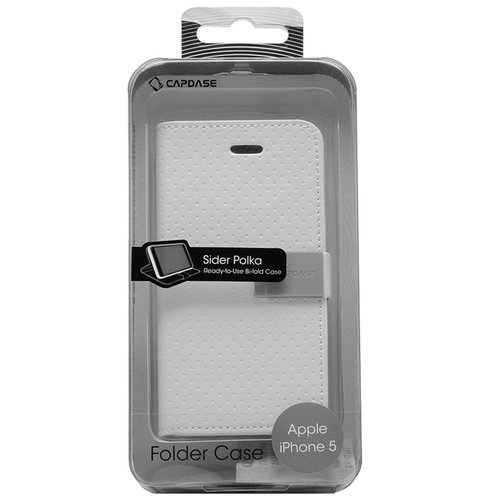 Capdase Folder Case Sider Polka FCIH5-SP2G for iPhone 5