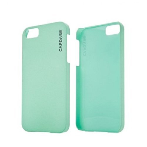 KPIHM-T10K Capdase Karapace Jacket Touch Case for Apple iPhone 5C - Plastic, 18.8x10x4.4 cm, Light Green | Screen Protection, Impact Resistance, Slim Design