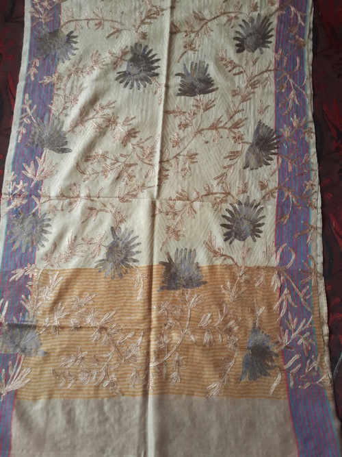 Silk Thread Work Stoles
