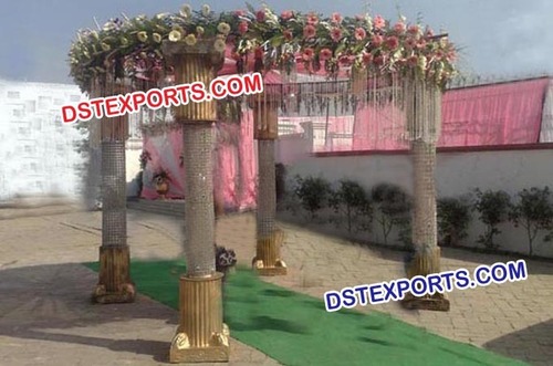 Indian Wedding Crystal Entrance Theem