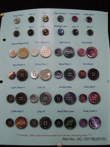 River Shell Dyed Buttons