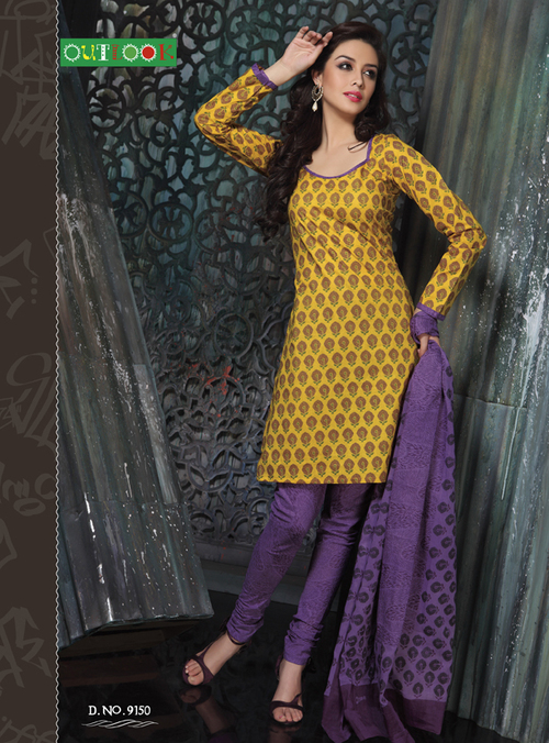 Vintage Cotton Dress Material