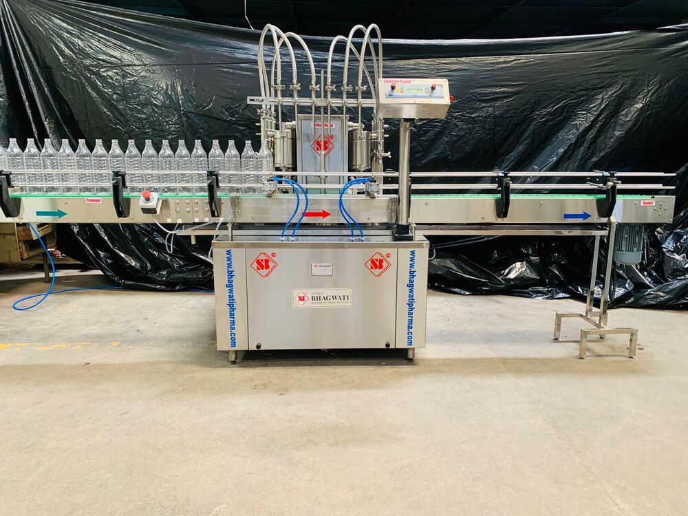 Automatic Bottle Filling Line Syrup Filling Line