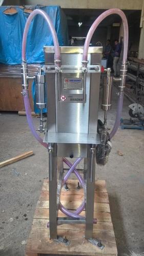 Semi Twin Head Liquid Filling Machine By SHREE BHAGWATI MACHTECH (I) PVT. LTD.