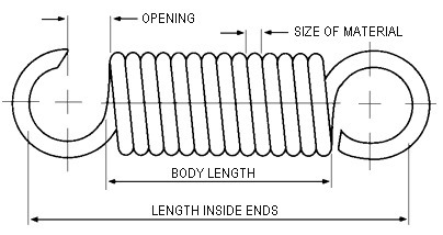 Wire Extension Spring