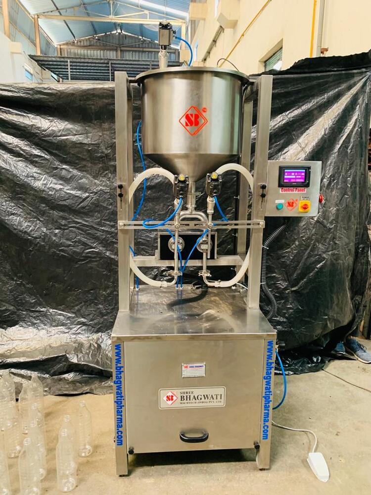 Semi Automatic Liquid Filling Machine For Jar, Tin 1 To 20 Ltr