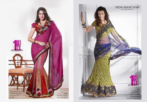 Netted Sarees