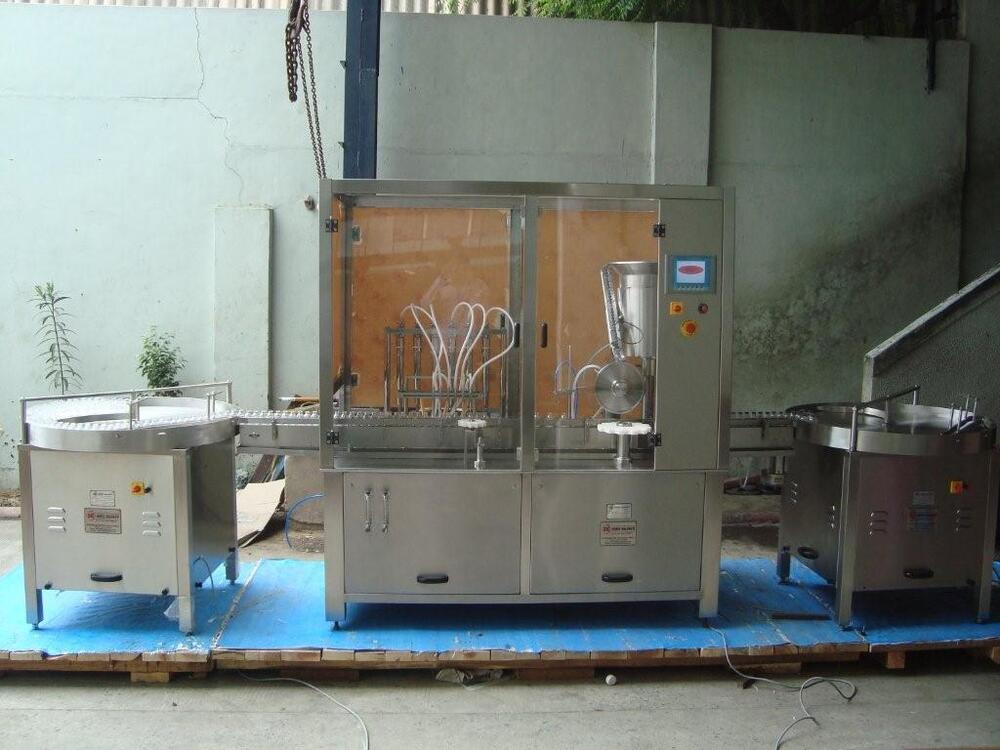 Automatic Six Head Vial Filling Machine