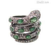 Emerald Diamond Ring Jewelry