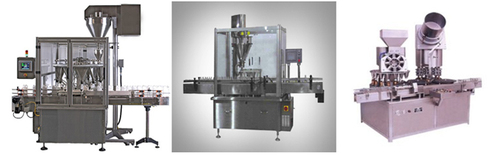 Rotary Dry Syrup Powder Filling Machine By SHREE BHAGWATI MACHTECH (I) PVT. LTD.