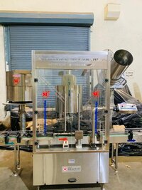 Automatic Six Head Ropp Cap Sealing Machine - Stainless Steel, 1830 Mm X 961 Mm X 2130 Mm, 800 Kg | Frequency Speed Control, 60-150 Bottles/min
