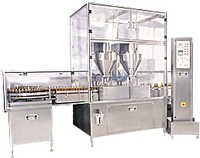 Double Head Auger Type Powder Filling Machine