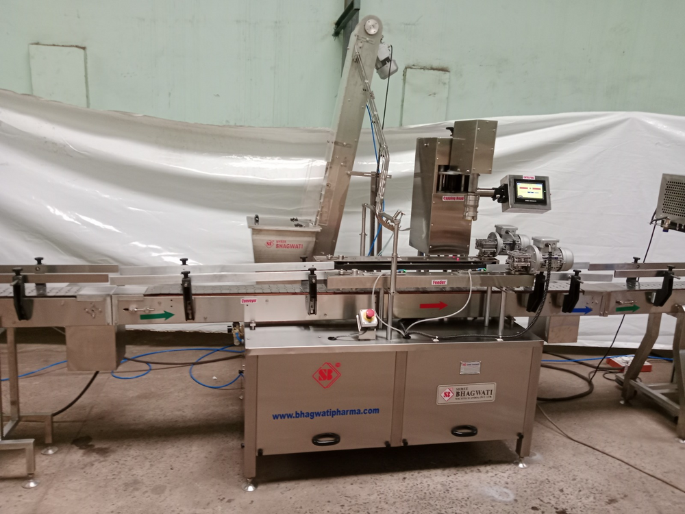4 Head Bottle Screw Capping Machine