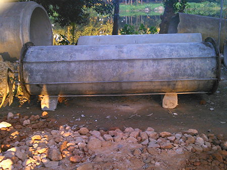Concrete RCC Spun Pipes