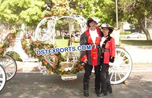 Decorated Flower Cindrella Carriages