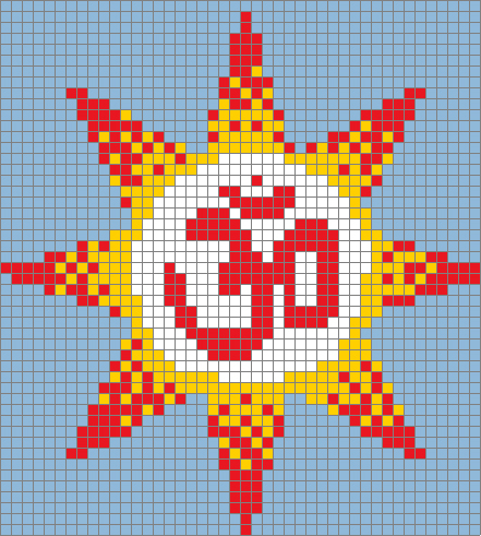 Ohm Sign Mosaic Tiles