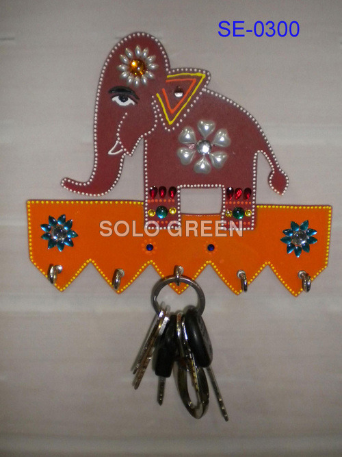 Handmade key hooks