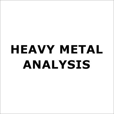 Heavy Metal Analysis