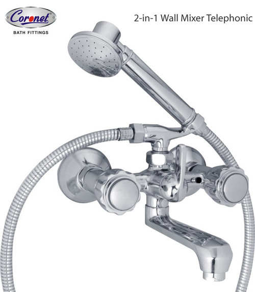 2-in-1wall mixer telephonic