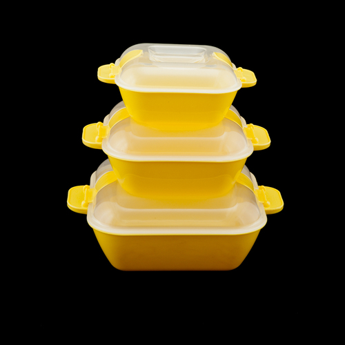 Microwavable Container Set of 3