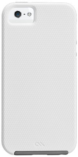 Case-Mate Tough CM023417 Case for Apple iPhone 5 - Plastic, 12.7x6.1x1.3 cm, White | Impact Resistant, Slim Profile, Easy Access