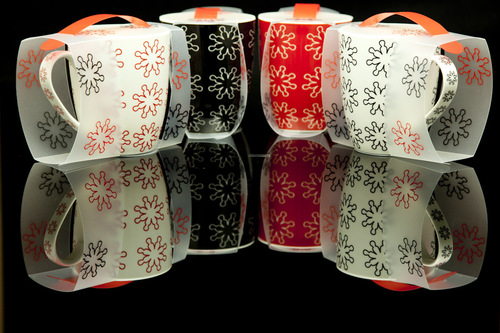 Flake Coffee mug in a fabulous sleeve