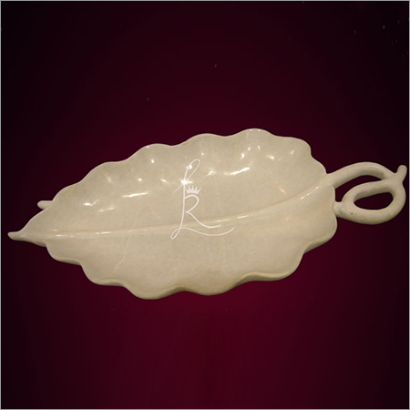 Marble Leaf Shape Bowl