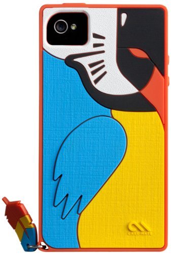 Case-Mate Creatures CM019533 Parrot Case for Apple iPhone 4/4S