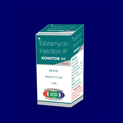 Tobramycin Injection IP 80 mg