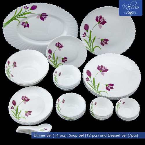 Valerio - Pink Blossom Glassware