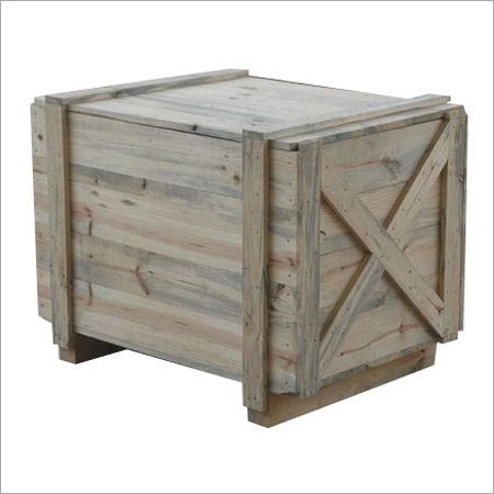 Wooden Packing Box - Custom Made Size, Square Shape | Durable Wood Material, Ideal for Packaging Needs