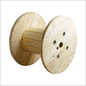 Wooden Round Cable Drum - Premium Quality Wood , Versatile Wooden Packaging Solution