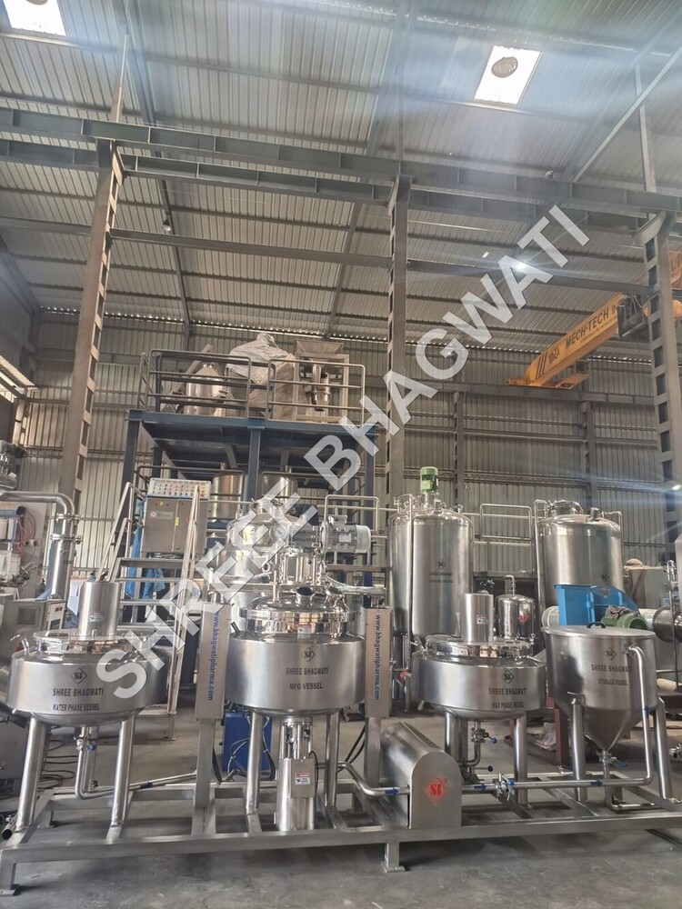 Gel Cream Manufacturing Plant