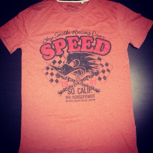 T Shirt - Cotton, Orange | Soft Fabric, Stylish Design, Durable, Comfortable, Cool Print