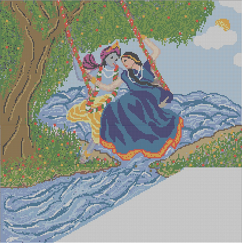 Radha Kishan Mosaic Tiles