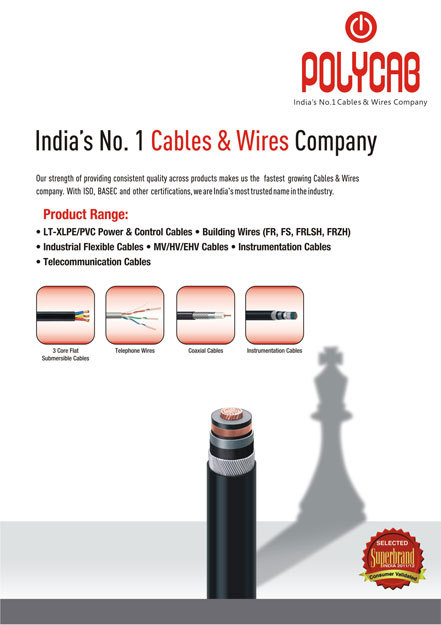 Electric Heavy POLYCAB WIRE and CABLES