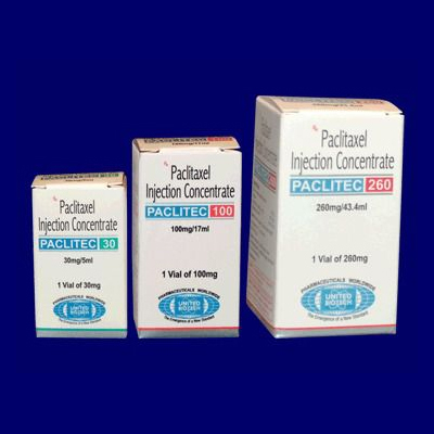 Paclitaxel Injection Concentrate 30mg, 100mg